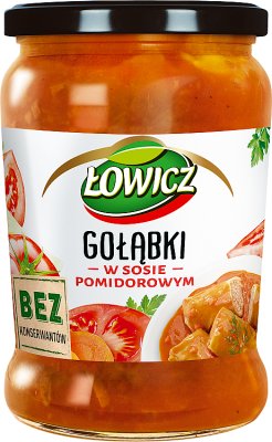 Łowicz Col rellena en salsa de tomate
