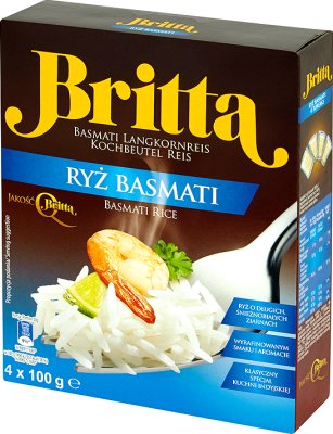 Britta Basmati 4x100 g de riz