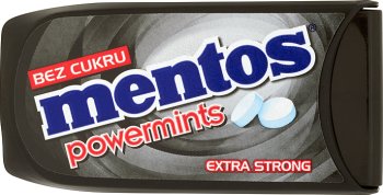 Powermints освежающие Mentos мятные особопрочном