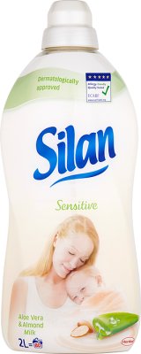 Silan Sensitive Liquid Fabric Softener Aloe & Almond Milk
