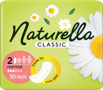 Naturella classic sanitary pads Without wings normal