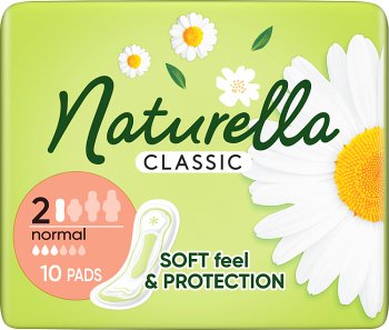 Naturella classic sanitary pads Without wings normal