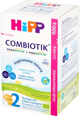 Hipp 2 Combiotik BIO La leche orgánica próximo bebé