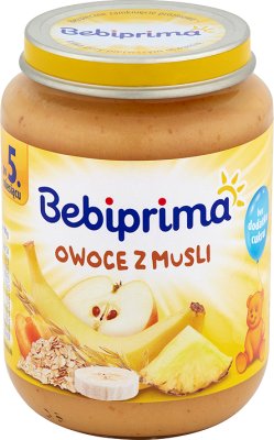 Bebiprima Плоды с мюсли