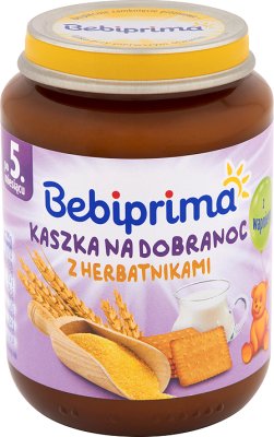 Bebiprima каша Goodnight с печеньем