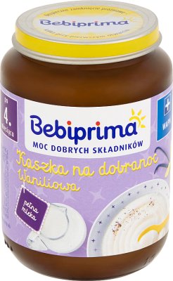 Bebiprima porridge vanille bonsoir