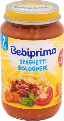 Bebiprima Spaghetti bolognaise