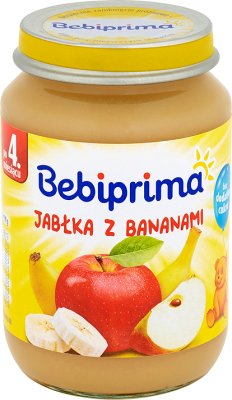 Bebiprima apples with bananas