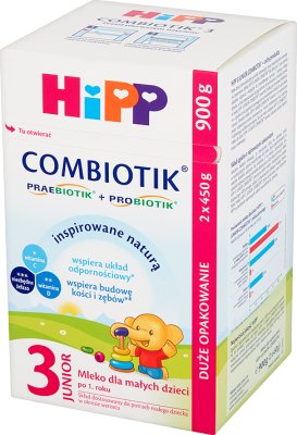 Hipp 3 Младший Combiotik молоко для младенцев