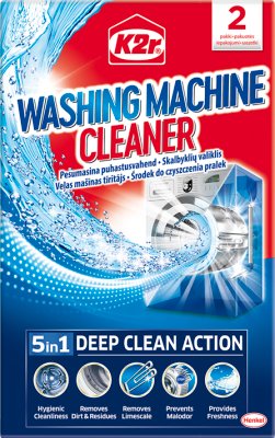 K2R cleaner washing machines 3 w1 2x75g