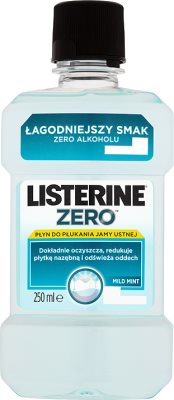 Listerine Zero Mild Mint Liquid mouthwash