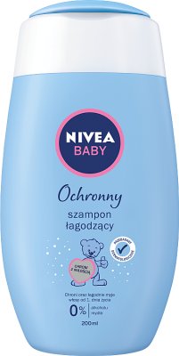 Nivea bebé shampoo suave calmante hipoalergénico