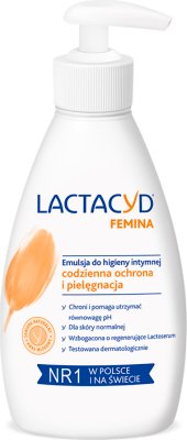 Lactacyd Femina Emulsja do codziennej higieny intymnej