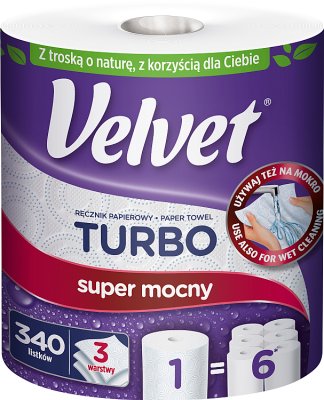 Velvet Turbo Papiertücher