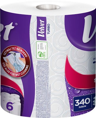 Velvet Turbo Paper towels