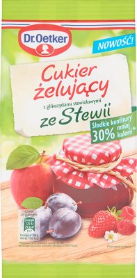 Dr. Oetker Gelierzucker mit Stevia-Glykoside stewiolowymi