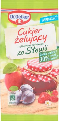 Dr. Oetker gelling sugar with stevia glycosides stewiolowymi