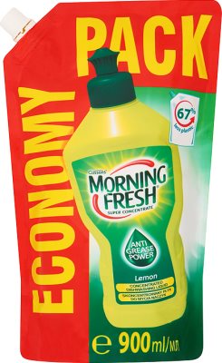 Dishwashing detergent Morning Fresh Lemon stock