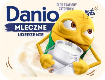 Danone Danio white cheese homogenized