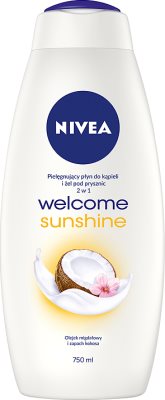 Nivea Schaumbad und Duschgel 2 in 1 Willkommen Sonnenschein