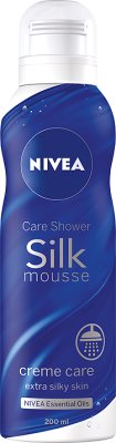 Nivea mousse soyeuse, lavage du corps dans la douche Creme soins