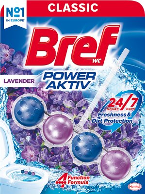 Bref Power Aktiv zawieszka do WC 4 Function formula Lavender