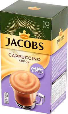 Jacobs Cappuccino Specials Milka Rozpuszczalny napój kawowy z czekoladą
