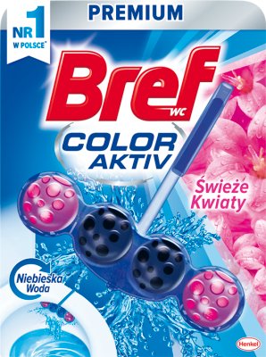 BREF Aktiv Colgante Azul WC flores frescas