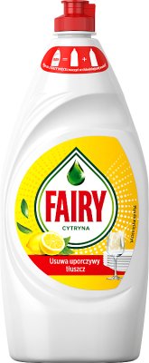 Fairy washing up liquid lemon