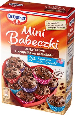 Dr.Oetker Mini Chocolate cupcakes with chocolate drops