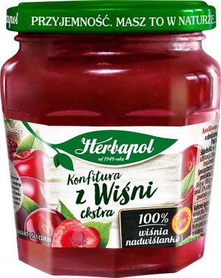 Herbapol jam with cherry extra low-sugar