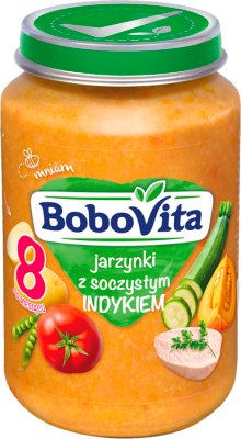 BoboVita obiadek jarzynki z soczystym indykiem