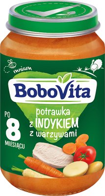 BoboVita Turkey in herbs with vegetables