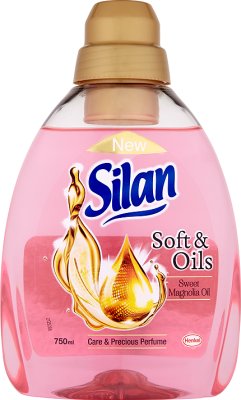 Silan Soft & Oils Skoncentrowany płyn do zmiękczania tkanin Pink