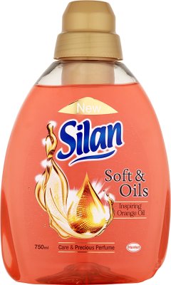 Silane Soft & Huiles concentré assouplissant liquide Inspiring huile d'orange
