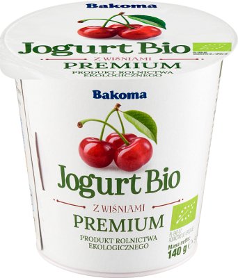 Bakoma yogourt BIO cerise