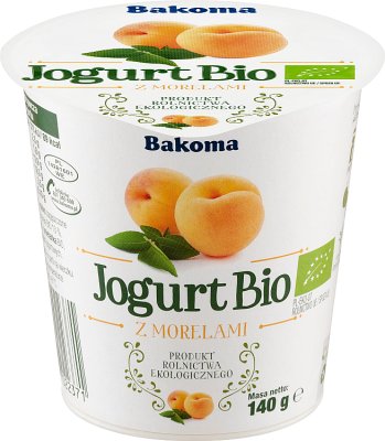 Bakoma BIO абрикос Йогурт