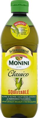 Monini squeezable Classico olive oil of the highest quality virgin