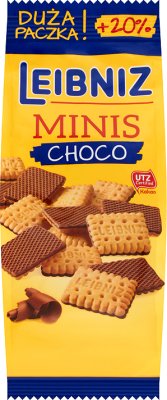 Leibniz Minis Choco Herbatniki w czekoladzie mlecznej
