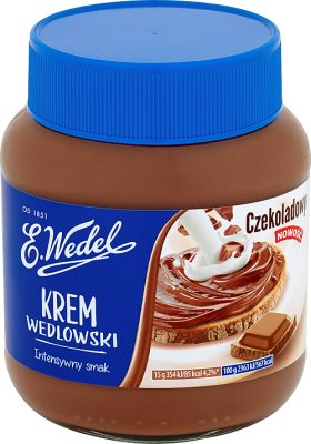 E. Wedel Wedel chocolate cream