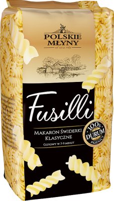 moulins polonais pâtes vrilles classique Fusilli