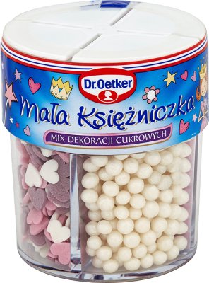 Dr.Oetker Mix dekoracji cukrowych Mała Księżniczka