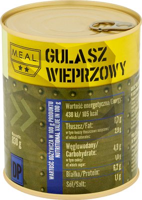 M.E.A.L  Gulasz wieprzowy