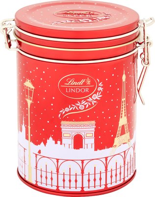 Lindt Lindor London Puszka z mlecznymi pralinkami