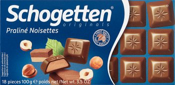 Schogetten czekolada Praline Noisettes