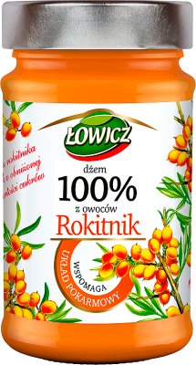 Łowicz Dżem 100% z owoców Rokitnik