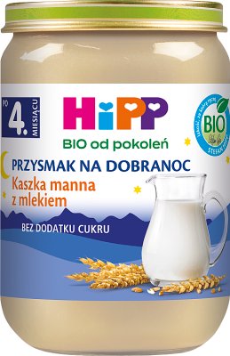 HiPP Semolina porridge with milk BIO