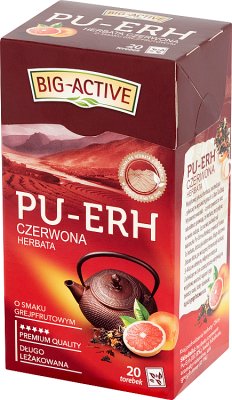 Big-Active Pu-Erh Herbata czerwona Grejpfrutowa