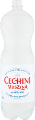 Muszyna Cechini Naturalna woda mineralna wysokozmineralizowana niskonasycona CO2