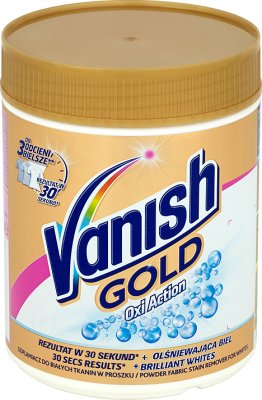 Vanish Gold Oxi Action Odplamiacz do białych tkanin